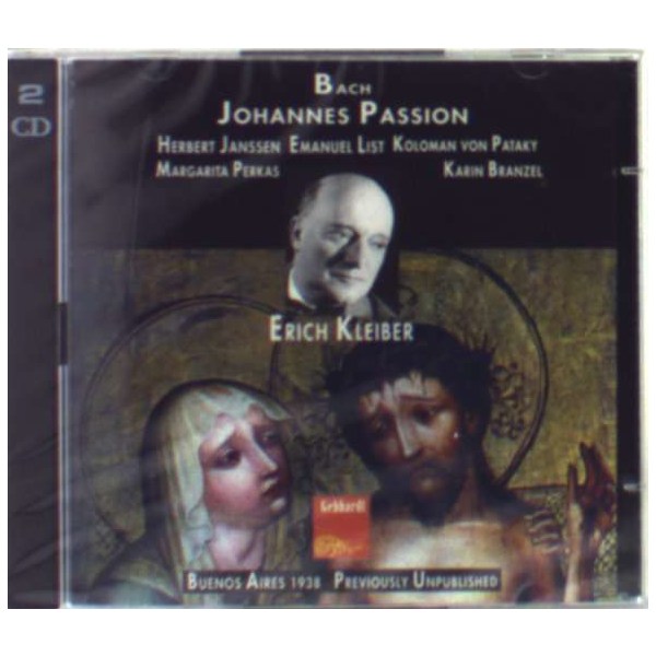 Johann Sebastian Bach (1685-1750): Johannes-Passion BWV 245 - Gebhardt  - (CD / Titel: H-Z)