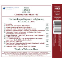 Franz Liszt (1811-1886): Klavierwerke Vol.53 - Harmonies...