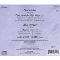 Paul Dukas (1865-1935): Klaviersonate es-moll - Hyperion...