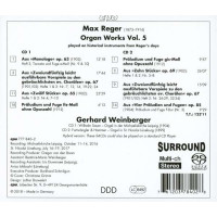 Max Reger (1873-1916): Orgelwerke Vol.5 - CPO  - (Classic / SACD)