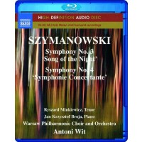 Karol Szymanowski (1882-1937): Symphonien Nr.3 & 4 -...