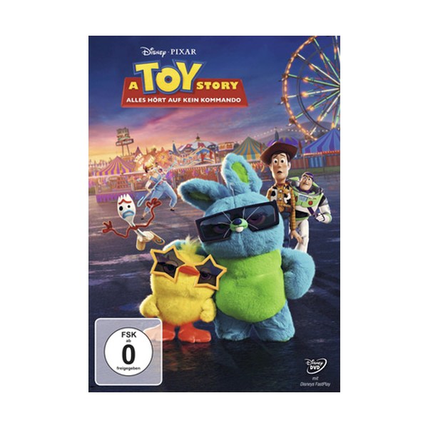 Toy Story 4 (DVD) Alles hört auf kein.. Kommando, Min: 96/DD5.1/WS - Disney  - (DVD Video / ANIMATION)