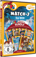 Match 3 6-er Box Vol. 3  PC SUNRISE - Sunrise  - (PC...