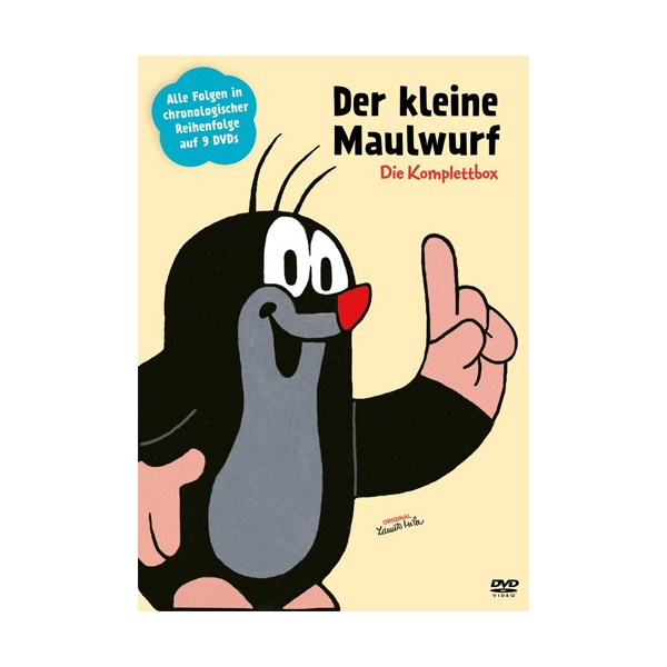 Kleine Maulwurf, Der - Kompl. BOX (DVD) 9Disc - LEONINE  - (DVD Video / Zeichentr.)