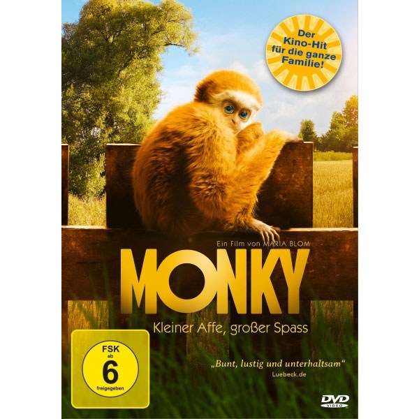 Monky - Kleiner Affe, großer Spass (DVD) Min: 82/DD5.1/WS - Koch Media  - (DVD Video / Family)