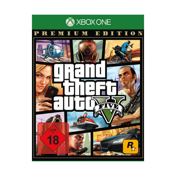 GTA  5  XB-One  Premium - Take2  - (XBox One Software / Action)