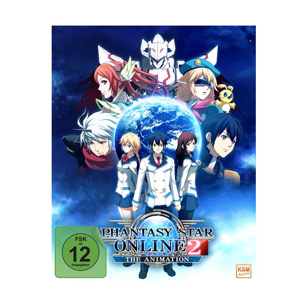 Phantasy Star Online 2 Gesamtbox (BR) Ep.01-12, 3Disc, Min: 291/DD/WS - KSM  - (Blu-ray Video / Anime)