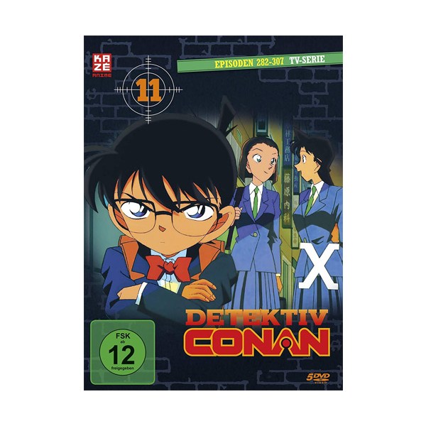 Detektiv Conan - TV Serie Box 11 (DVD)  Episoden: 281-307, 5DVDs - AV-Vision  - (DVD Video / Zeichentr.)