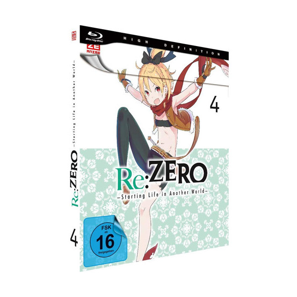 Re:ZERO - Starting Life in... #4 (BR) Starting Life in Another World - AV-Vision  - (Blu-ray Video / Anime)