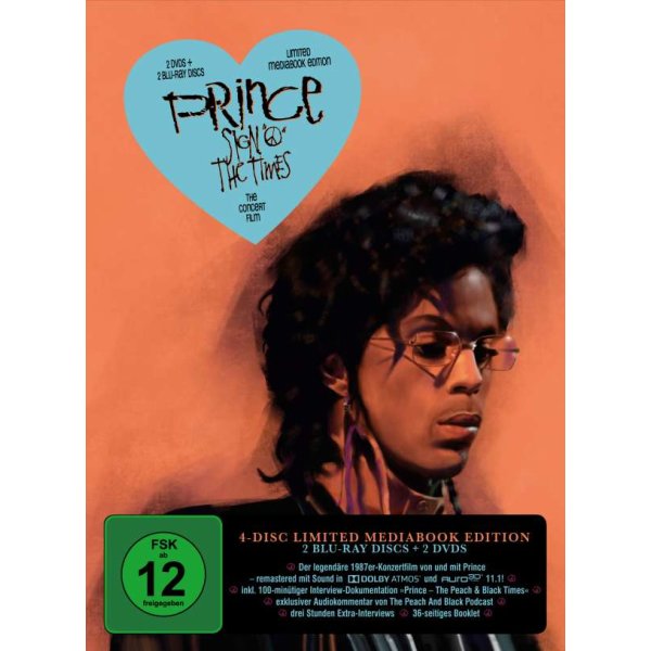 Prince - Sign "O" the Times (Limited Edition) (Blu-ray & DVD im Mediabook) - Turbine Medien  - (Blu-ray Video / Musikfilm / Musical)