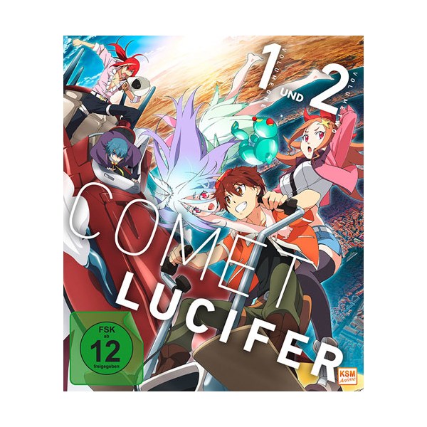 Comet Lucifer - Gesamtedition (BR) Episode 01-12, 2-Disc - KSM  - (Blu-ray Video / Anime)