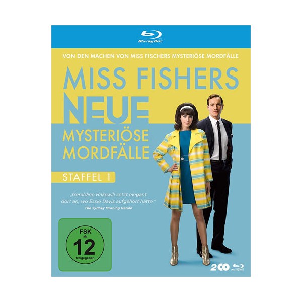 Miss Fishers neue mys.Mordfälle S#1 (BR) Staffel 1, 2Disc, Min: 360/DD/WS - Polyband & Toppic  - (Blu-ray Video / TV-Serie)