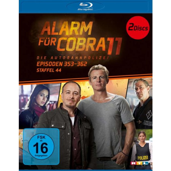 Alarm für Cobra 11 - Staffel 44 (BR)Min: 455/DD/WS 2Discs, RTL-TV-Serie - Universum Film  - (Blu-ray Video / TV-Serie)