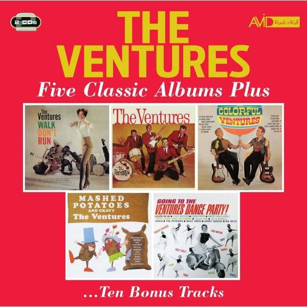 The Ventures: Five Classic Albums Plus -   - (CD / Titel: A-G)