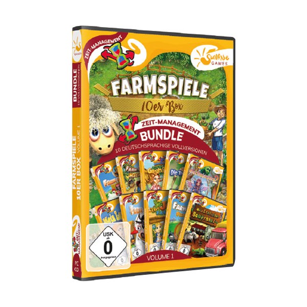 Farm Spiele Box Vol. 1  PC SUNRISE - Sunrise  - (PC Spiele / Sammlung)