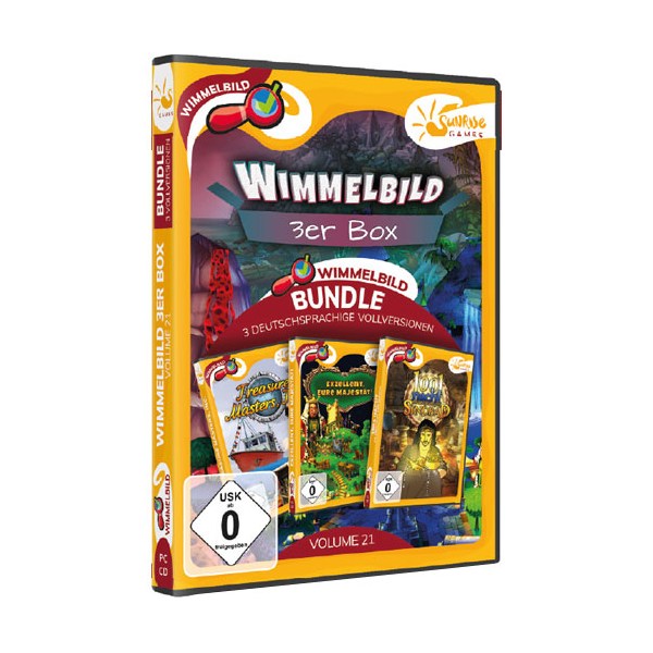 Wimmelbild 3-er Box Vol.21  PC SUNRISE - Sunrise  - (PC Spiele / Sammlung)