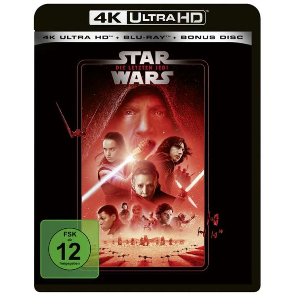 Star Wars #8: Die letzten Jedi (UHD+BR) Min: 159DD5.1WS 3Disc *Line Look 2020 - Disney  - (Ultra HD Blu-ray / Science Fiction)