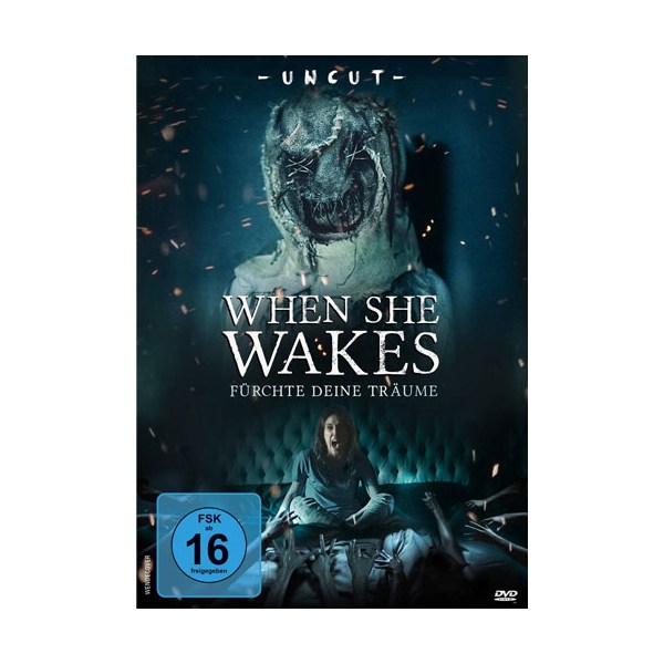 When She Wakes (DVD) Fürchte Deine Träum Min: 103/DD5.1/WS - Lighthouse  - (DVD Video / Horror)