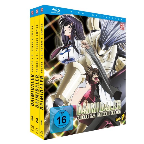 Daimidaler - Gesamtausgabe (BR) 3Disc - AV-Vision  - (Blu-ray Video / Anime)