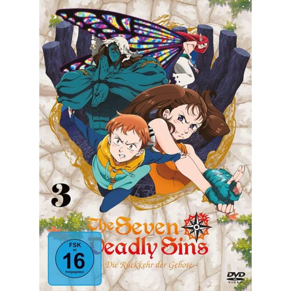 Seven Deadly Sins - Vol. 2.3 (DVD) 2DVDsDie Rückkehr der Gebote, Ep.: 13-18 - AV-Vision  - (DVD Video / Anime)