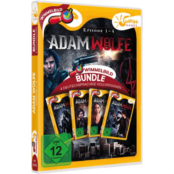 Adam Wolfe 1-4  PC SUNRISE - Sunrise  - (PC Spiele / Sammlung)