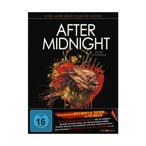 After Midnight (BR+DVD) LE Mediabook Liebe ist ein Monster, 3Disc - ALIVE AG  - (Blu-ray Video / Horror)