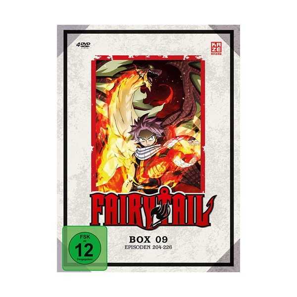 Fairy Tail: TV-Serie - Box #9 (DVD) 4Disc, Episoden 204-226 - AV-Vision  - (DVD Video / Anime)