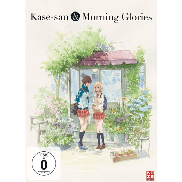 Kase-san and Morning Glories (DVD) Min: / /     The Movie - AV-Vision  - (DVD Video / Zeichentr.)