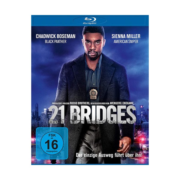 21 Bridges (BR) Min: 99/DD5.1/WS - LEONINE  - (Blu-ray Video / Thriller)