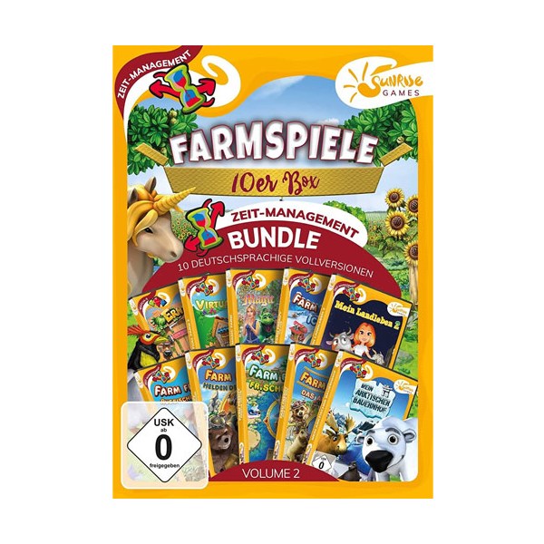 Farm Spiele Box Vol. 2  PC SUNRISE - Sunrise  - (PC Spiele / Wimmelbild)