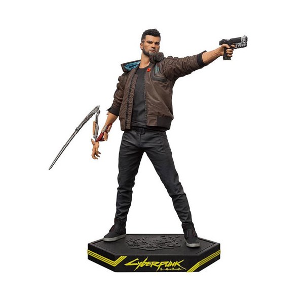 MERC Cyberpunk 2077 Figur Male V Statue - Diverse  - (Merchandise / Merch Figuren)