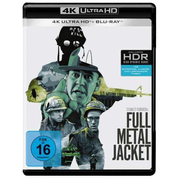 Full Metal Jacket (Ultra HD Blu-ray & Blu-ray) - Warner Home Video Germany  - (Ultra HD Blu-ray / Drama / Tragödie)