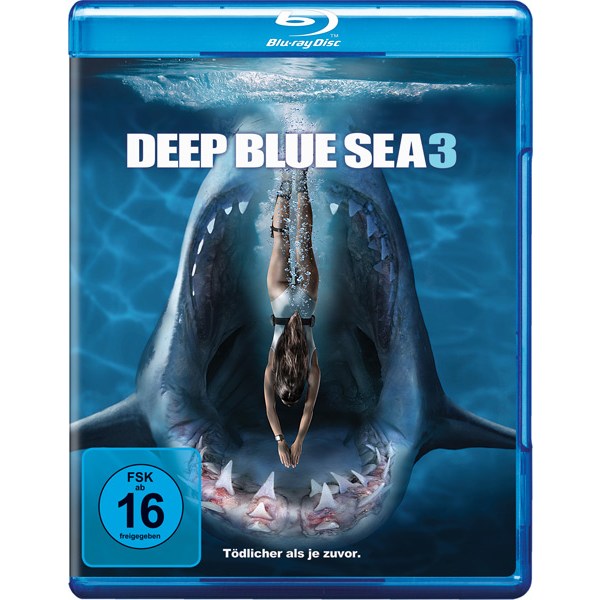 Deep Blue Sea #3 (BR) Min: /DD5.1/WS - WARNER HOME  - (Blu-ray Video / Thriller)