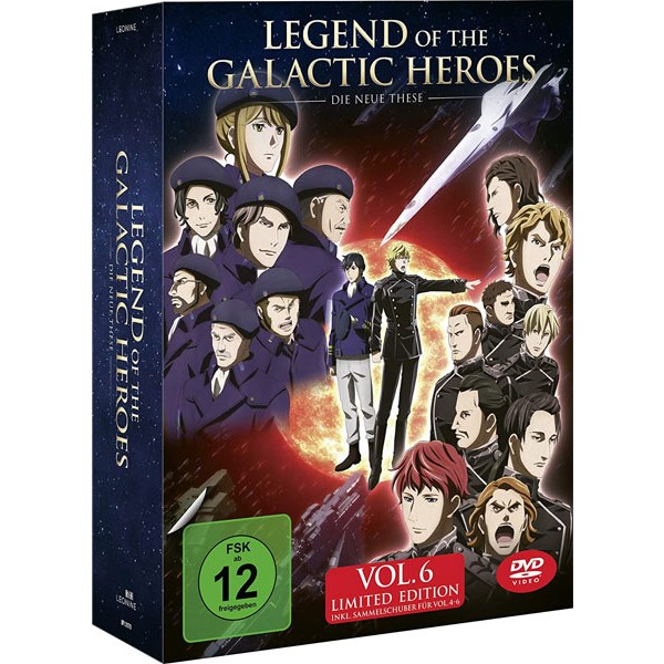 Legend of t.Galactic Heroes: NT #6 (DVD) Die Neue These Vol.#6, Min: 96/DD5.1/WS - LEONINE  - (DVD Video / ANIMATION)