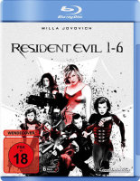 Resident Evil:  1-6 Movie Col.(BR) 6Disc Min:...