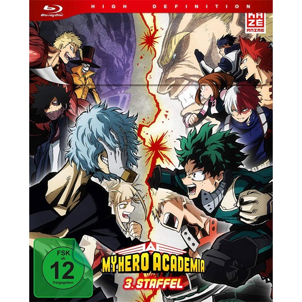 My Hero Academia - Staffel 3.1 (BR) LE Limited Edition, mit Sammelschuber - AV-Vision  - (Blu-ray Video / Anime)