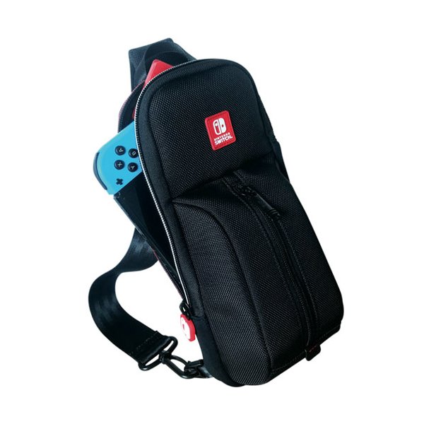 Switch Tasche Sling Bag NNS101 black offiziell lizenziert - Bigben Interactive  - (Nintendo Switch Hardware / Zubehör)