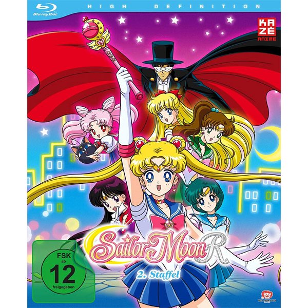 Sailor Moon - Staffel #2 (BR) GA Sailor Moon R, Gesamtausgabe, 6Disc - AV-Vision  - (Blu-ray Video / Anime)