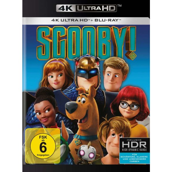 Scooby! - Voll Verwedelt (UHD)  2Disc Min: 94DD5.1WS - WARNER HOME  - (Ultra HD Blu-ray / Animationsfilm)