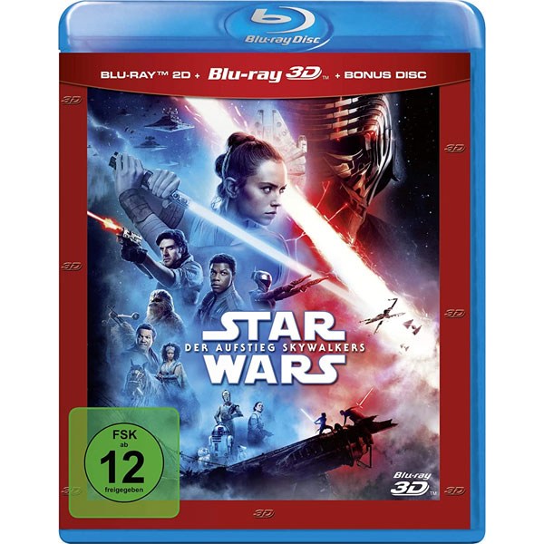 Star Wars #9: Aufstieg Skywalkers (BR)3D 3D&2D, Nachfolgeprodukt - Disney  - (Blu-ray Video / Science Fiction)