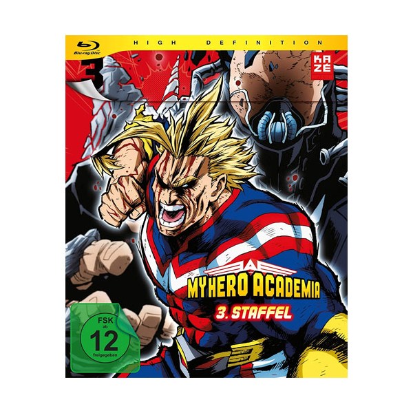 My Hero Academia - Staffel 3.3 (BR) Min: /DD5.1/WS - AV-Vision  - (Blu-ray Video / Anime)