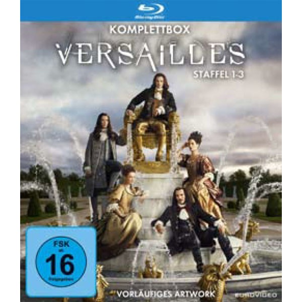 Versailles - Gesamtbox (BR) 9Disc Staffel 1-3 - EuroVideo Medien  - (Blu-ray Video / TV-Serie)