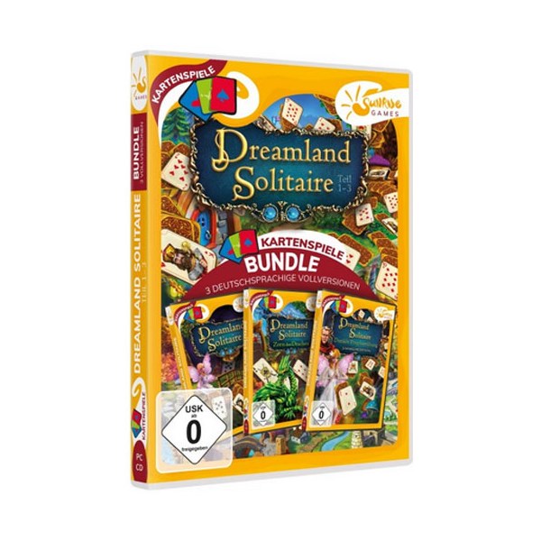 Dreamland Solitaire 1-3  PC SUNRISE - Sunrise  - (PC Spiele / Sammlung)