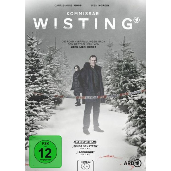 Kommissar Wisting 1&2 (DVD) 2Disc Eisige Schatten & Jagdhunde - ALIVE AG  - (DVD Video / Krimi)