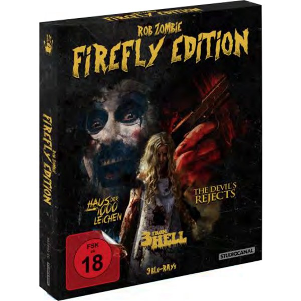 Rob Zombie  Firefly Edition (BR) Firefly Trilogy - STUDIOCANAL  - (Blu-ray Video / Horror)