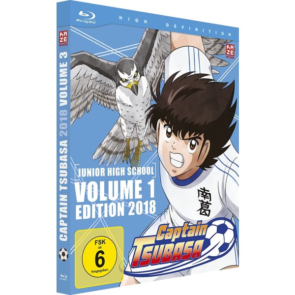 Captain Tsubasa 2018 - Vol.3 (BR) 2Disc Elementary School, Reboot 2018 - AV-Vision  - (Blu-ray Video / Anime)