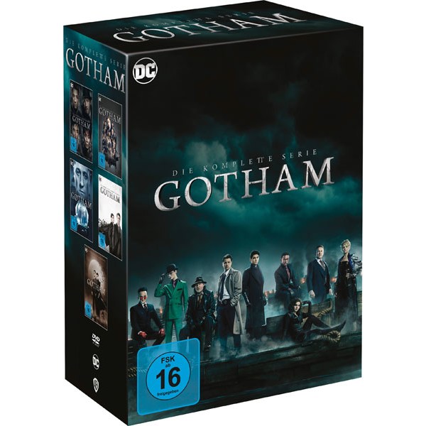 Gotham - Die komplette Serie (DVD) Staffel 1-5 - WARNER HOME  - (DVD Video / TV-Serie)