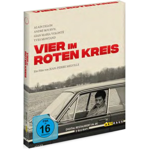 Vier im roten Kreis (BR) SE 2DiscMin: 141/DD/WS 50th Anniversary Ed. - Arthaus  - (Blu-ray Video / Thriller)