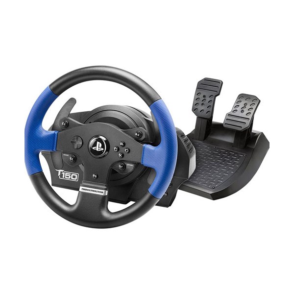 PS4 Lenkrad T150 RS Force Feedback Thrustmaster  (auch PS-3 / PC)offiziell lizensiert - Thrustmaster 4160628 - (SONY® PS4 Hardware / Zubehör)