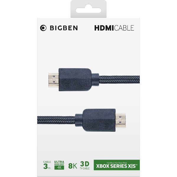 XB HDMI Kabel 2.1  8K 3m BIGBEN - Bigben Interactive  - (XBOX Series X Hardware / Zubehör)